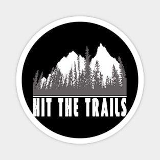 Hit The Trails MTB /cycling Magnet